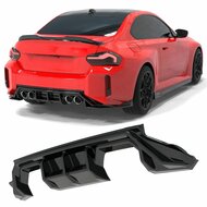 Diffuser glanzend zwart passend voor BMW M2 G87
