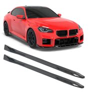 Glanzend zwarte aanzets passend voor BMW M2 G87 