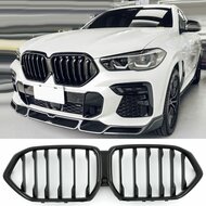 Grillen glanzend zwart passend voor BMW X6 G06