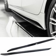 Glanzend zwarte sideskirts aanzets passend voor BMW 3 serie G20 en G21 met M pakket