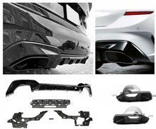 340i ombouw set passend voor BMW 3 serie G20 en G21 met M pakket achterbumper model 2019 - 2022