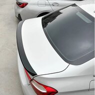 Glanzend zwarte achterspoiler G20 look passend voor BMW 3 serie F30 sedan