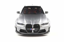 BMW M3 Touring (G81) + performance parts '24, grijs metallic schaal 1:18 solido