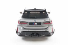 BMW M3 Touring (G81) + performance parts '24, grijs metallic schaal 1:18 solido