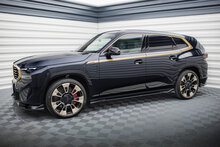 Glanzend zwart aanzetpakket rondom passend voor BMW XM G09 Maxton Design