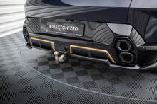 Glanzend zwart aanzetpakket rondom passend voor BMW XM G09 Maxton Design