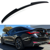 Glanzend zwarte spoiler passend voor BMW 4 serie G26
