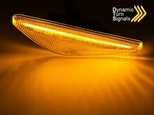 Dynamische LED smoke zijknipperlichten passend voor BMW 3 serie E46 coupe en cabrio facelift model 2003 - 2006