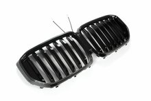 Glanzend zwarte grille met LED verlichting passend voor BMW X5 G05 LCI model vanaf 2023