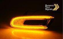 Heldere zijknipperlichten passend voor Mini Cooper F55, F57 en F57 model 2014 - 2021 