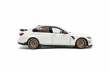 BMW M3 (G80) Performance Parts '24, wit (Alpineweiss) Solido schaal 1:18