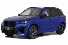 BMW X5 M Competition '23, blauw GT Sprit schaal 1:18 