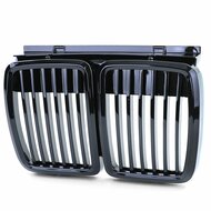 Glanzend zwarte grille passend voor BMW 3 serie E30 