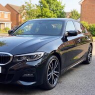 EVO look spiegelkappen glanzend zwart passend voor BMW G20 G21 G30 G31 G11 G12 G14 G15