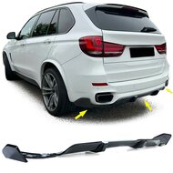 A&euml;rodynamica look pakket glanzend zwart passend voor BMW X5 F15 met M pakket bumpers