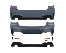 Sportlook achterbumper passend voor BMW 3 serie G20 model 2019 - 2022