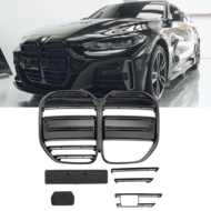 EVO gril glanzend zwart passend voor BMW 4 serie G22 en G23 