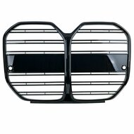 Glanzend zwarte grille passend voor BMW 4 serie G26 zonder ACC