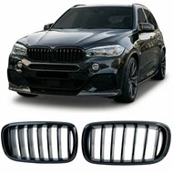 Glanzend zwarte grillen passend voor BMW X5 F15 en X6 F16