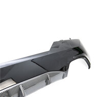 Performance look diffuser carbon look passend voor BMW 4 serie G22 en G23 met M pakket achterbumper 440i look