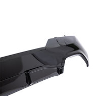 Competition look diffuser glanzend zwart passend voor BMW 4 serie G22 en G23 met M pakket achterbumper 440i look