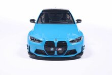 BMW M3 (G80) Performance Parts '24, schaal 1:18 Solido blauw