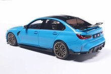 BMW M3 (G80) Performance Parts '24, schaal 1:18 Solido blauw