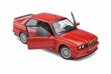 BMW M3 (E30) '86, rood schaal 1:18 Solido