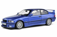 BMW M3 E36 coupe LTW wing blauw schaal 1:18 Solido