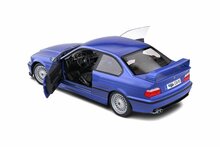 BMW M3 E36 coupe LTW wing blauw schaal 1:18 Solido