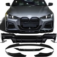 KORE - Spoiler pakket passend voor BMW 4 serie G22 met M pakket sport bumper