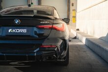 KORE - Spoiler pakket passend voor BMW 4 serie G22 met M pakket sport bumper