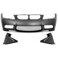 EVO look voorbumper airducts passend voor BMW 3 serie E90 en E91 EVO model 2005 - 2008 met parkeersensoren en koplampsproeiers