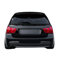 Glanzend zwarte dakspoiler passend voor BMW 3 serie E91 touring