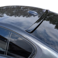 Glanzend zwarte dakspoiler passend voor BMW 5 serie F10 sedan