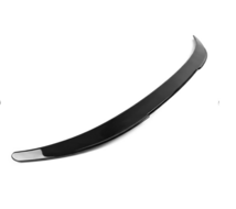 Glanzend zwarte EVO look spoiler passend voor BMW 8 serie G16 en F93 Gran Coupe