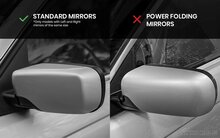 Glanzend zwarte spiegelkappen passend voor BMW 5 serie E39 model 1995 - 2004
