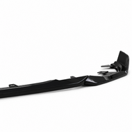 Glanzend zwarte frontlip performance look passend voor BMW 2 serie G42 met M pakket voorbumper