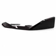 Glanzend zwarte frontlip performance look passend voor BMW 2 serie G42 met M pakket voorbumper
