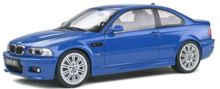 BMW M3 coupe (E46) '00, blauw (Laguna seca blue) schaal 1:43