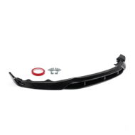 Glanzend zwarte frontlip passend voor BMW X5 F15 model 2013 - 2018 met M pakket voorbumper