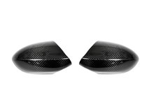 Carbon spiegelkappen passend voor BMW 1 serie E81 en E87 en BMW 3 serie E90 en E91