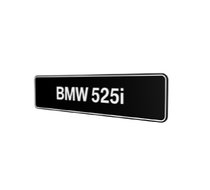 BMW 525i E28 E34 E39 E60 E61 showroomplaten origineel BMW