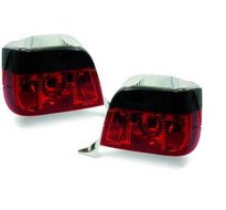 Achterlichten rood / zwart passend voor BMW 3 serie E36 touring