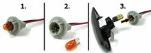 Smoke LED zijknipperlichten passend voor BMW 1 serie E81, E82, E87, E87 LCI en E88