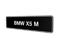 BMW X5M E53 E70 F15 showroom platen origineel BMW