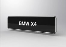BMW X4 F26 showroomplaten origineel BMW
