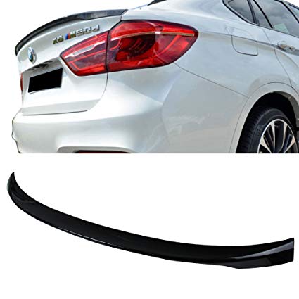 Kofferspoiler glanzend zwart passend voor BMW X6 F16