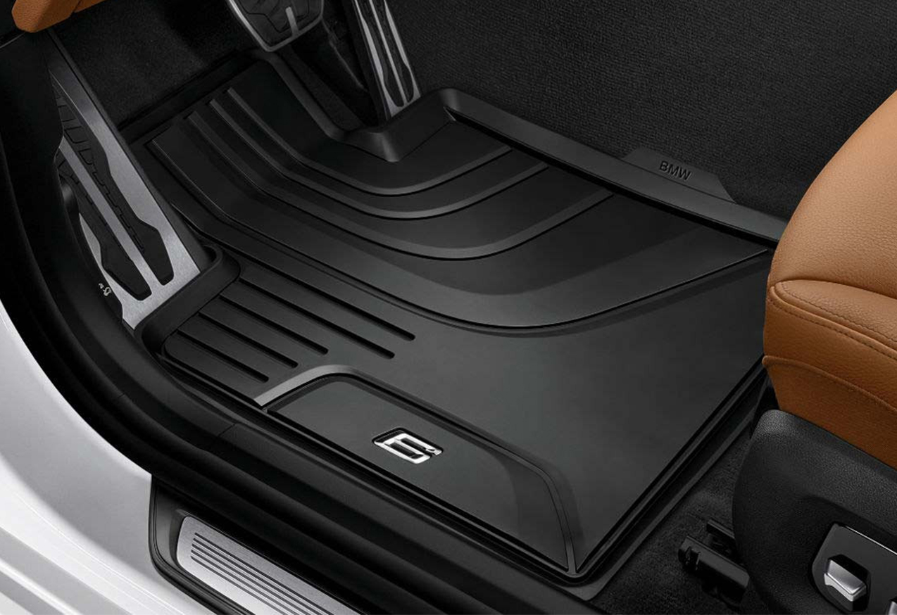 Rubber matten passend voor BMW 6 serie G32 GT voorzijde origineel BMW