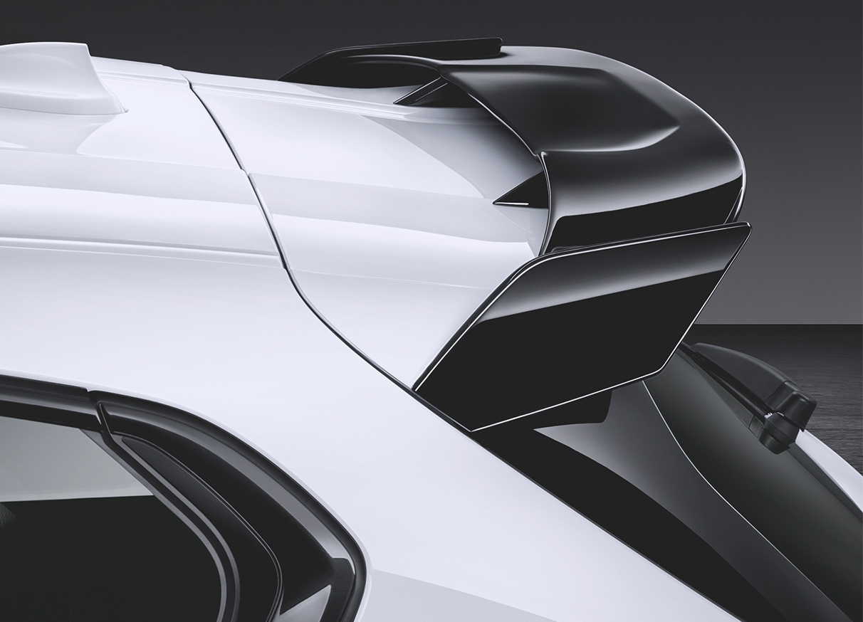 BMW M Performance spoiler zwart BMW 1 serie F40 origineel BMW